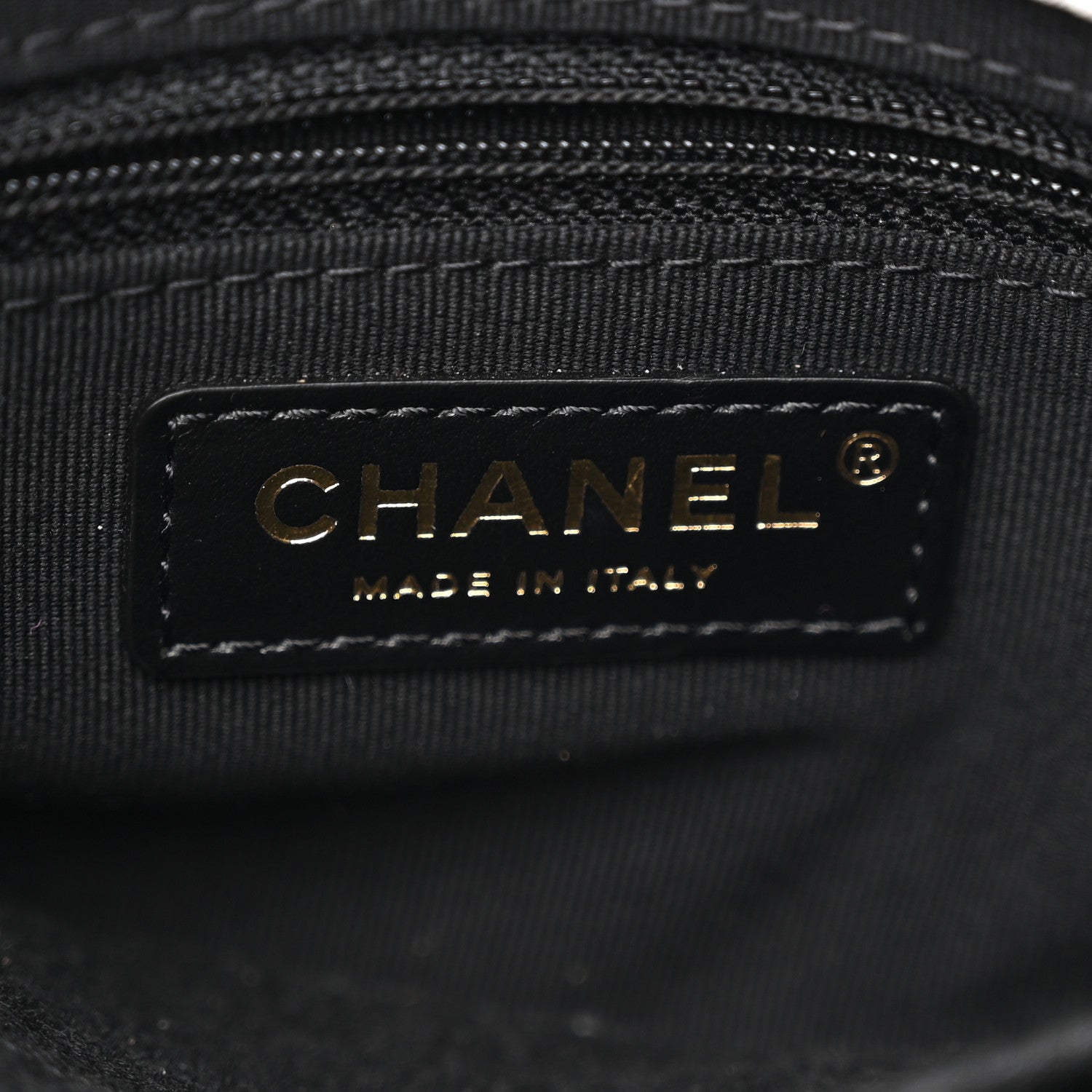 Chanel Canvas Printed Deer Coco Mini Single Flap Gray Black 7 of 12