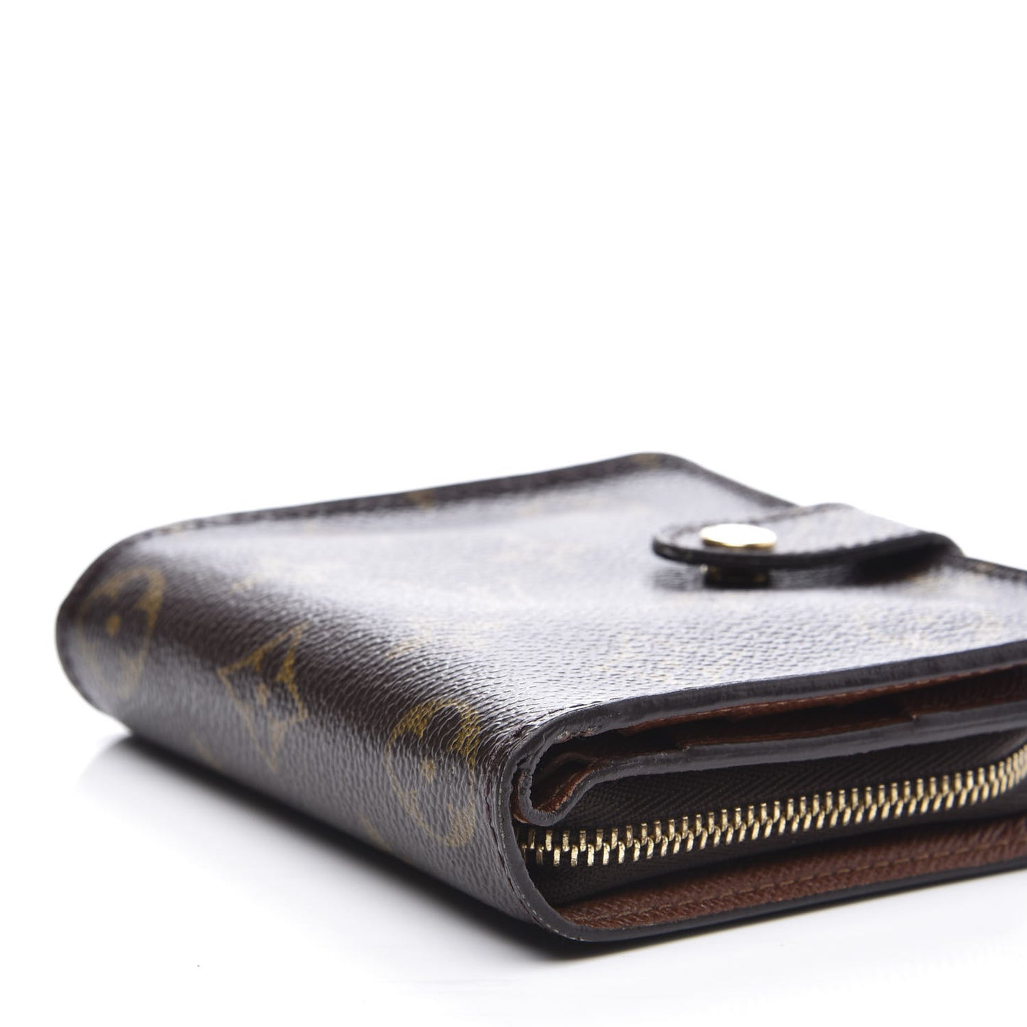 Monogram Compact Zippe Zipped Wallet