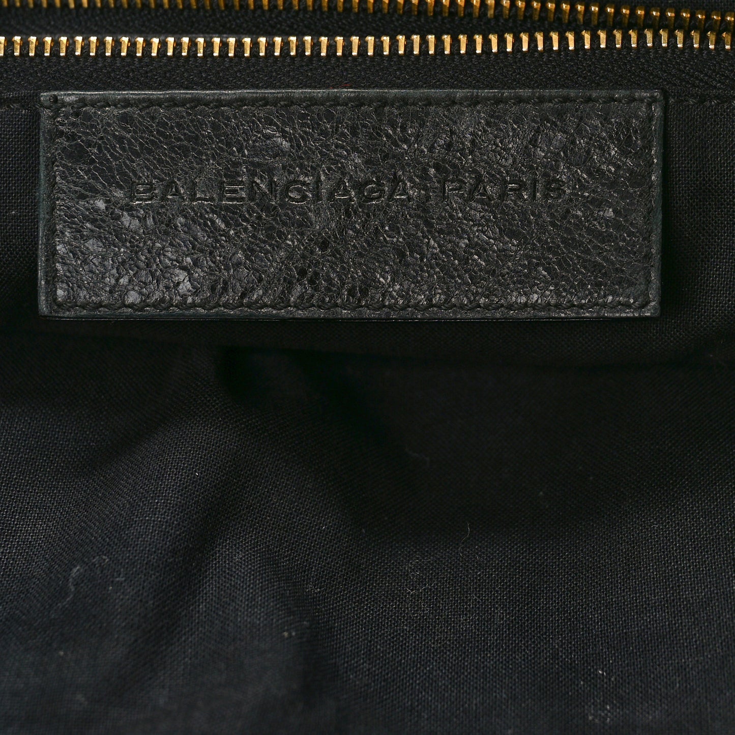 Agneau Giant 21 Gold Hardware Work Black