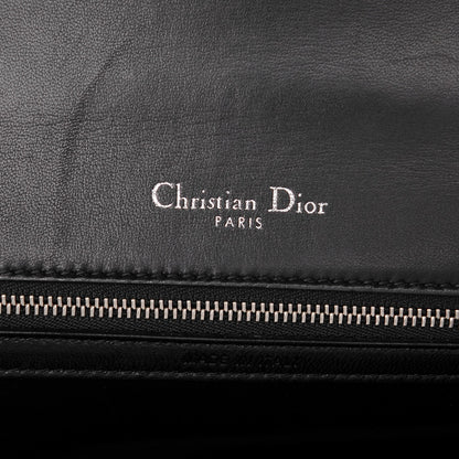 Christian Dior Printed Patchwork Large Diorama Flap Bag Black 6 of 7