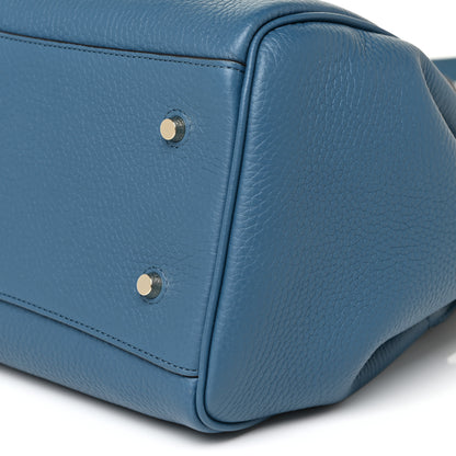 Mulberry Heavy Grain Belted Bayswater Tote Blue 9 of 10