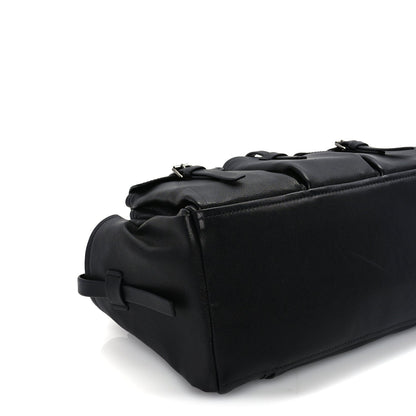 Prada Bufalo Large Route Tote Bag  Black 7 of 8
