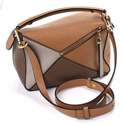 Loewe Calfskin Small Puzzle Bag  Warm Desert Mink 2 of 8