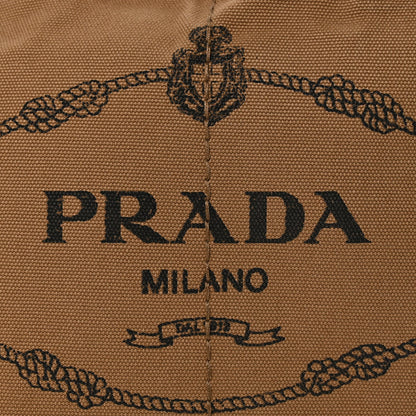 Prada Canapa Large Logo Tote Tabacco 8 of 10