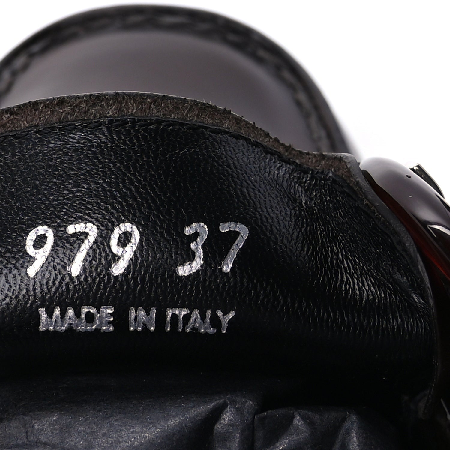 Prada Spazzolato Fume Sienna Loafers 37  Bruciato 8 of 9