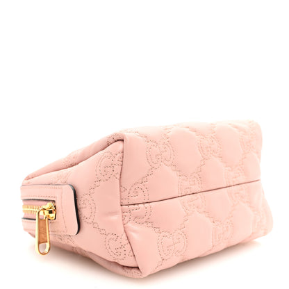 Gucci Calfskin GG Matelasse Beauty Case Perfect Pink 4 of 7