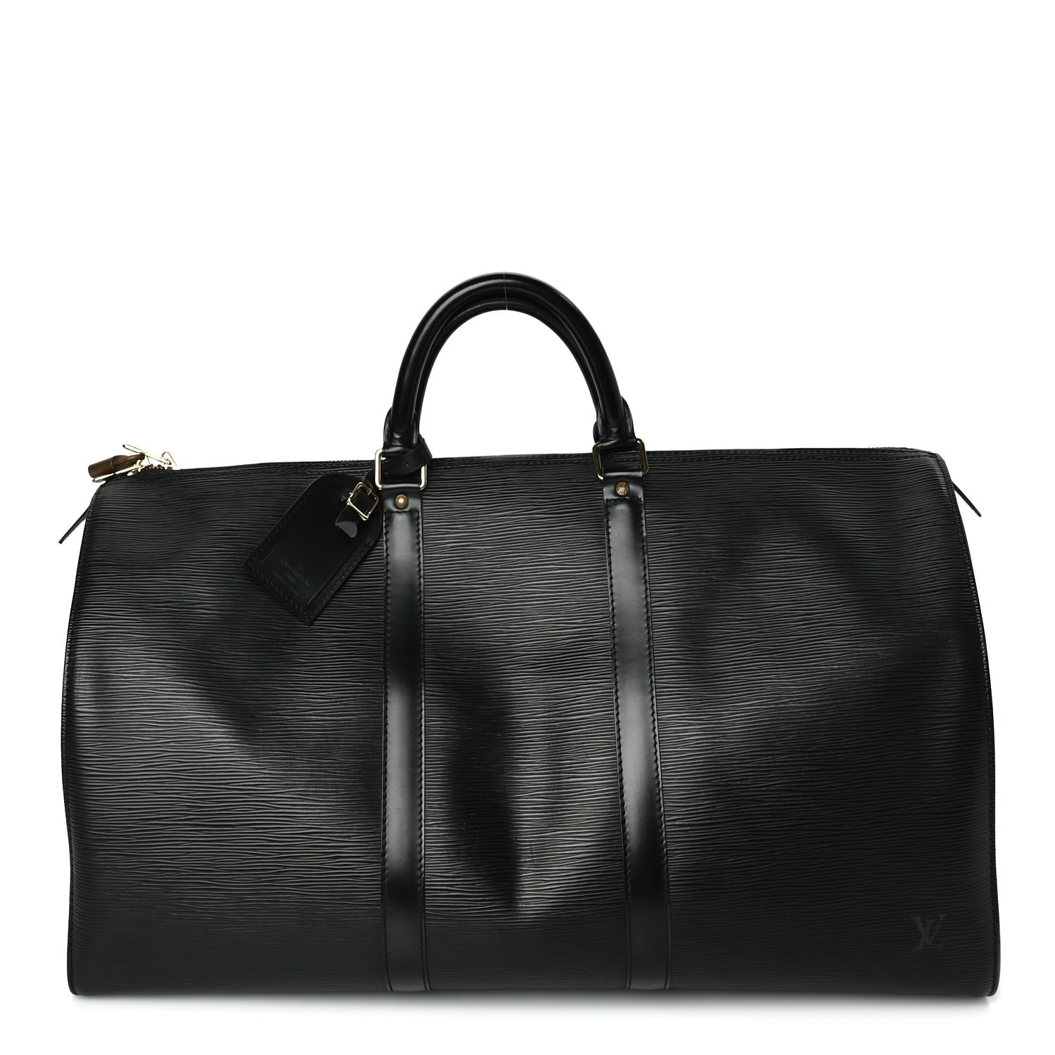 Louis Vuitton Epi Keepall 50 Black 2 of 9