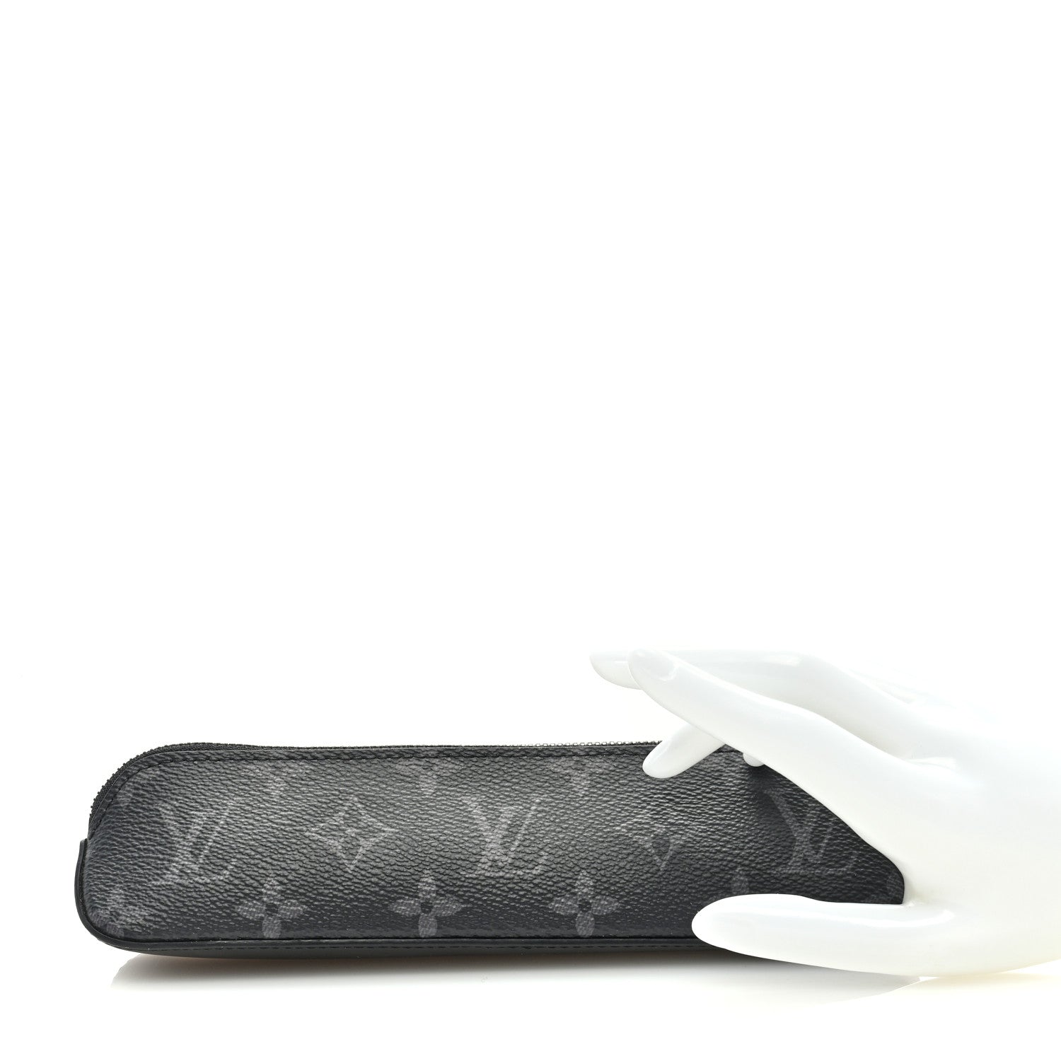 Louis Vuitton Monogram Eclipse Elizabeth Pencil Pouch Black 2 of 6