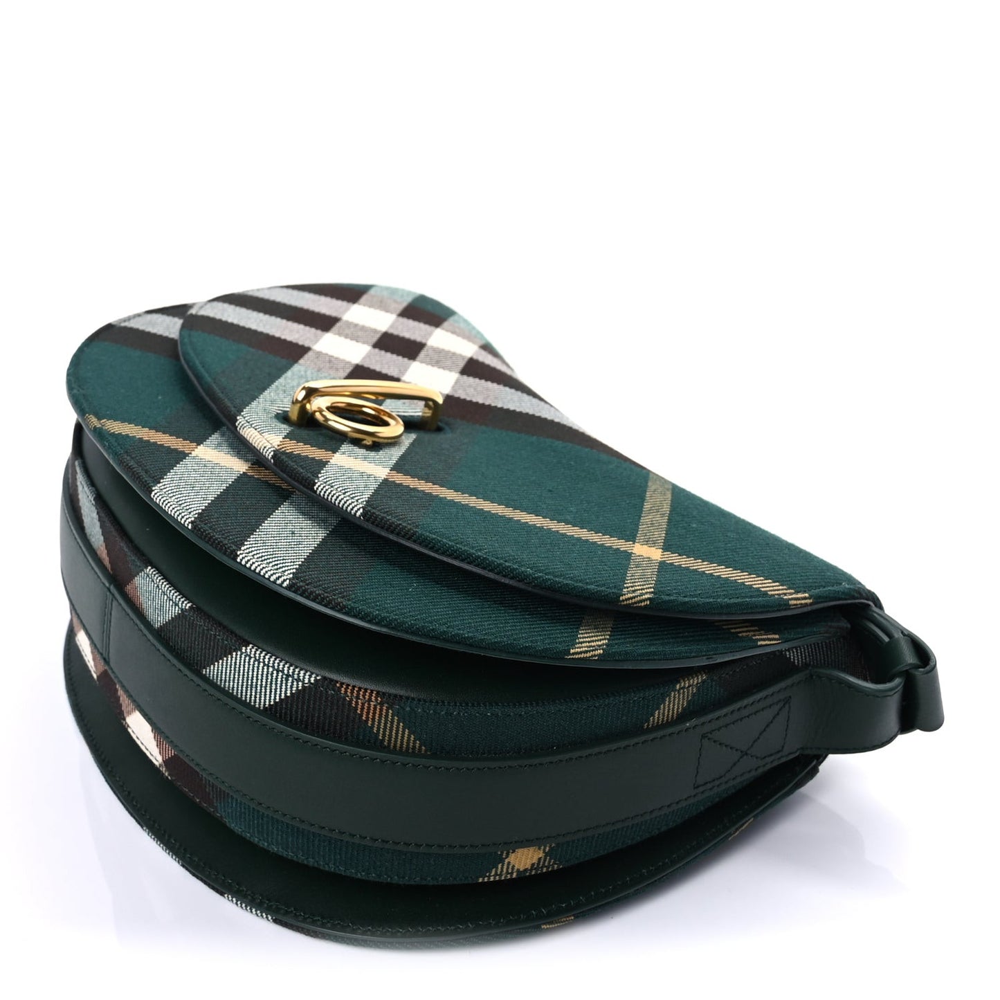 Jacquard Check Medium Rocking Horse Crossbody Ivy Ivy