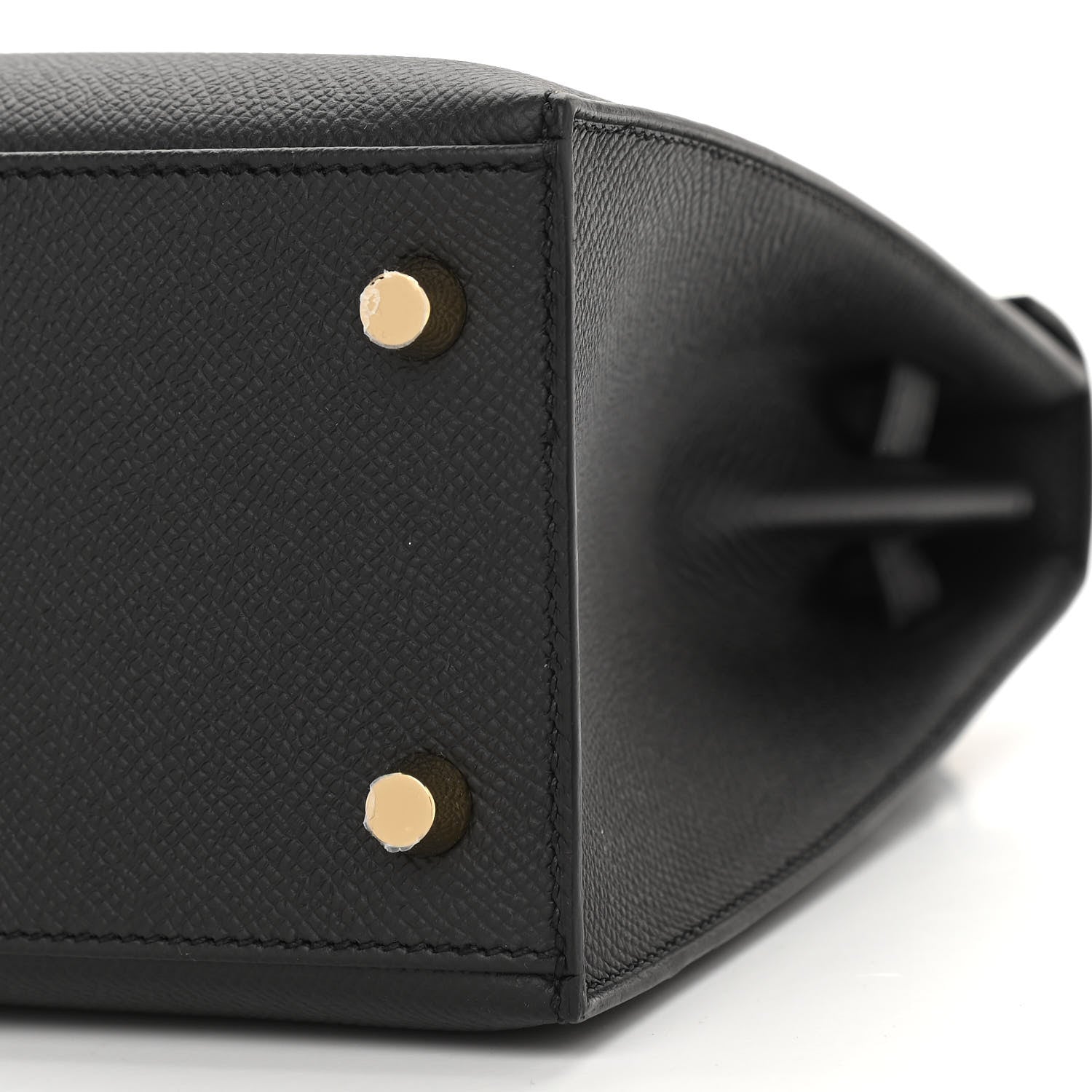 Hermes Epsom Kelly Sellier 25 Black 10 of 11