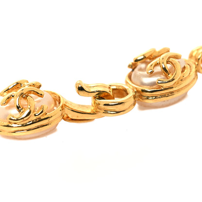 Chanel Pearl CC Chain Belt Gold 3 of 5