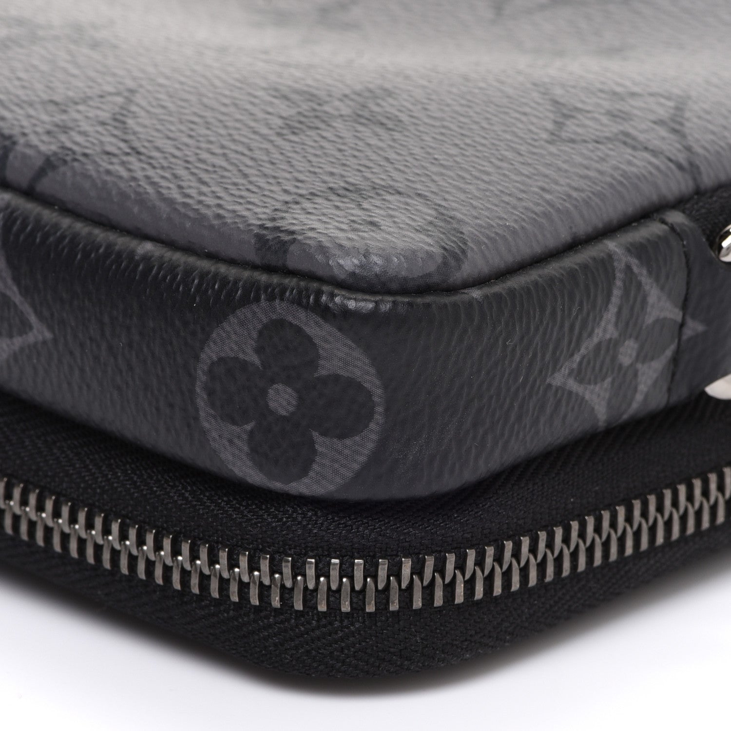 Louis Vuitton Monogram Eclipse Reverse Double Phone Pouch 8 of 8