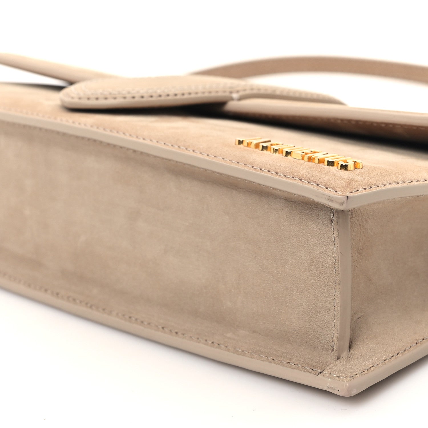 Jacquemus Suede Le Bambino Long Dark Beige 9 of 10