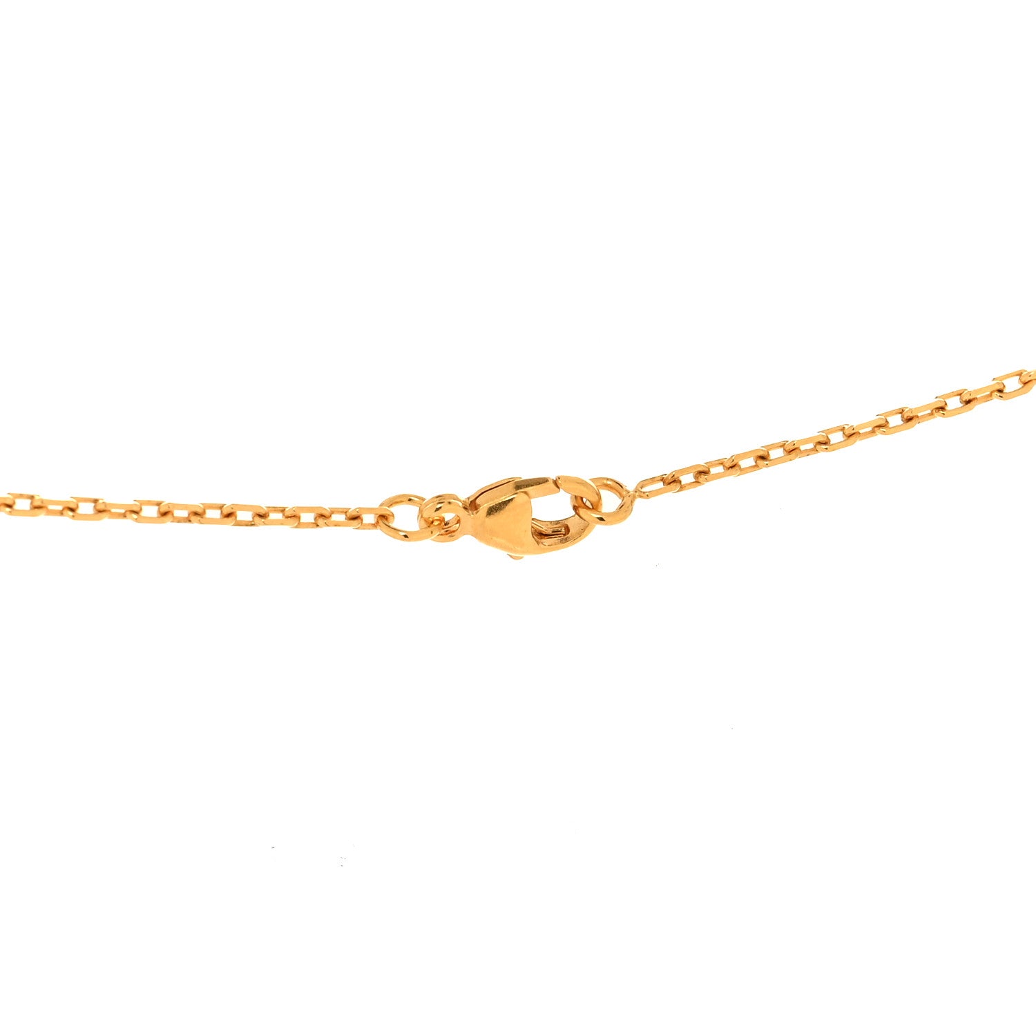 Hermes Lacquered Rose Gold Mini Pop H Pendant Necklace Marron Glace 4 of 5