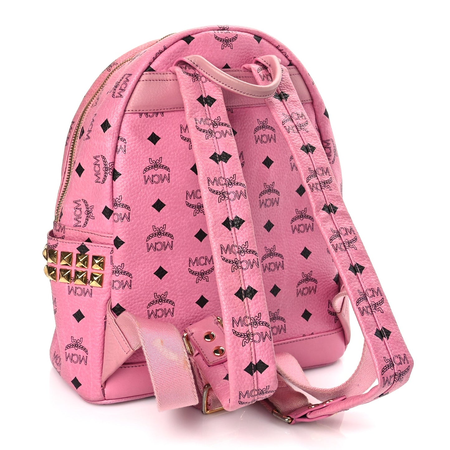 Visetos Small Side Stud Stark Backpack Pink