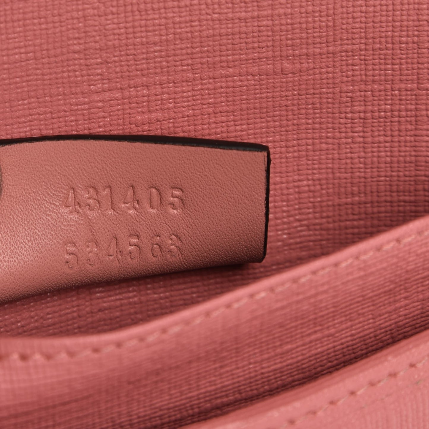 GG Supreme Monogram Embroidered Face iPhone 6 Case Wristlet Pink