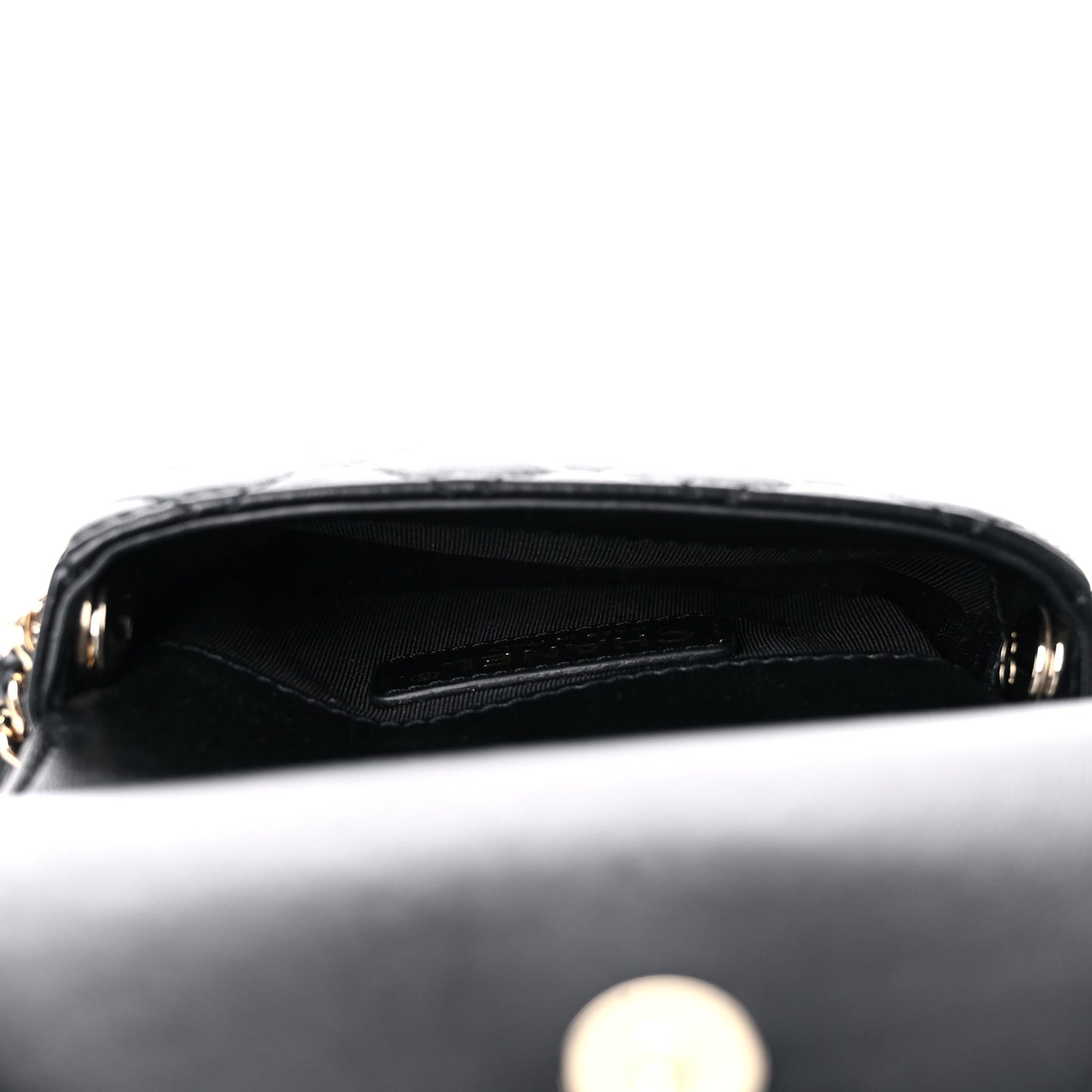 Lambskin Quilted Side Packs Black