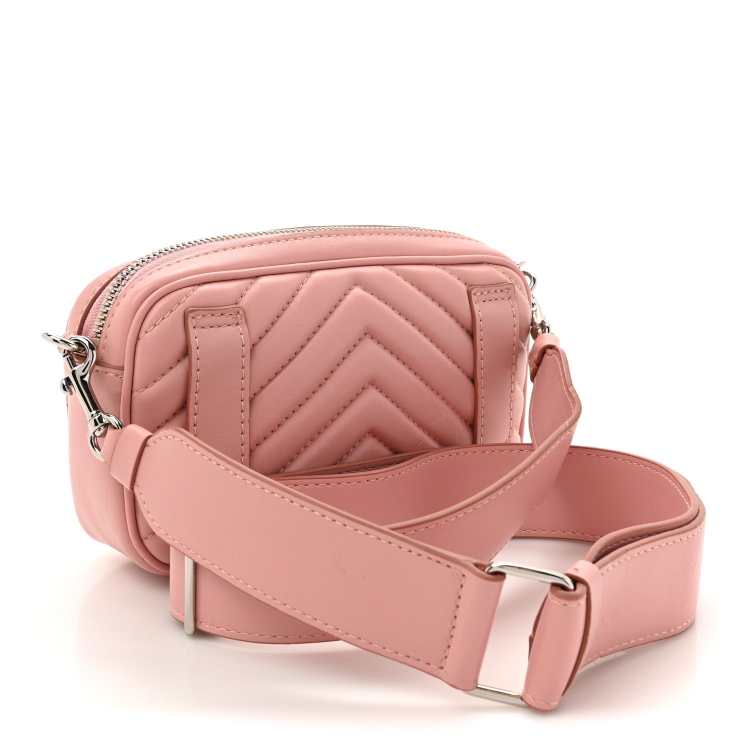 Stella McCartney Eco Alter Nappa Star Patch Belt Bag Pink 3 of 7