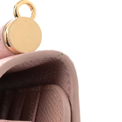 Dolce & Gabbana Dauphine Gloss Chain Strap Phone Bag Cipria 10 of 13