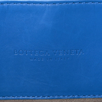 Bottega Veneta Light Calf Intrecciato Small Roma Tote  Blue 5 of 7