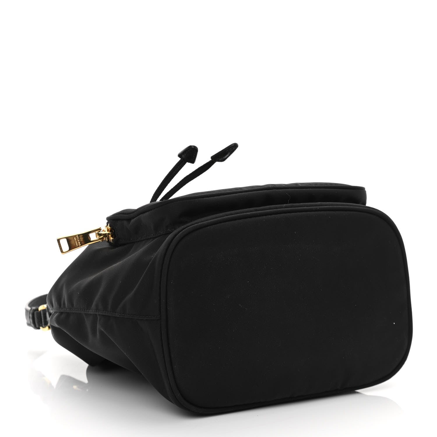 Prada Re-Nylon Duet Drawstring Shoulder Bag Black 4 of 11