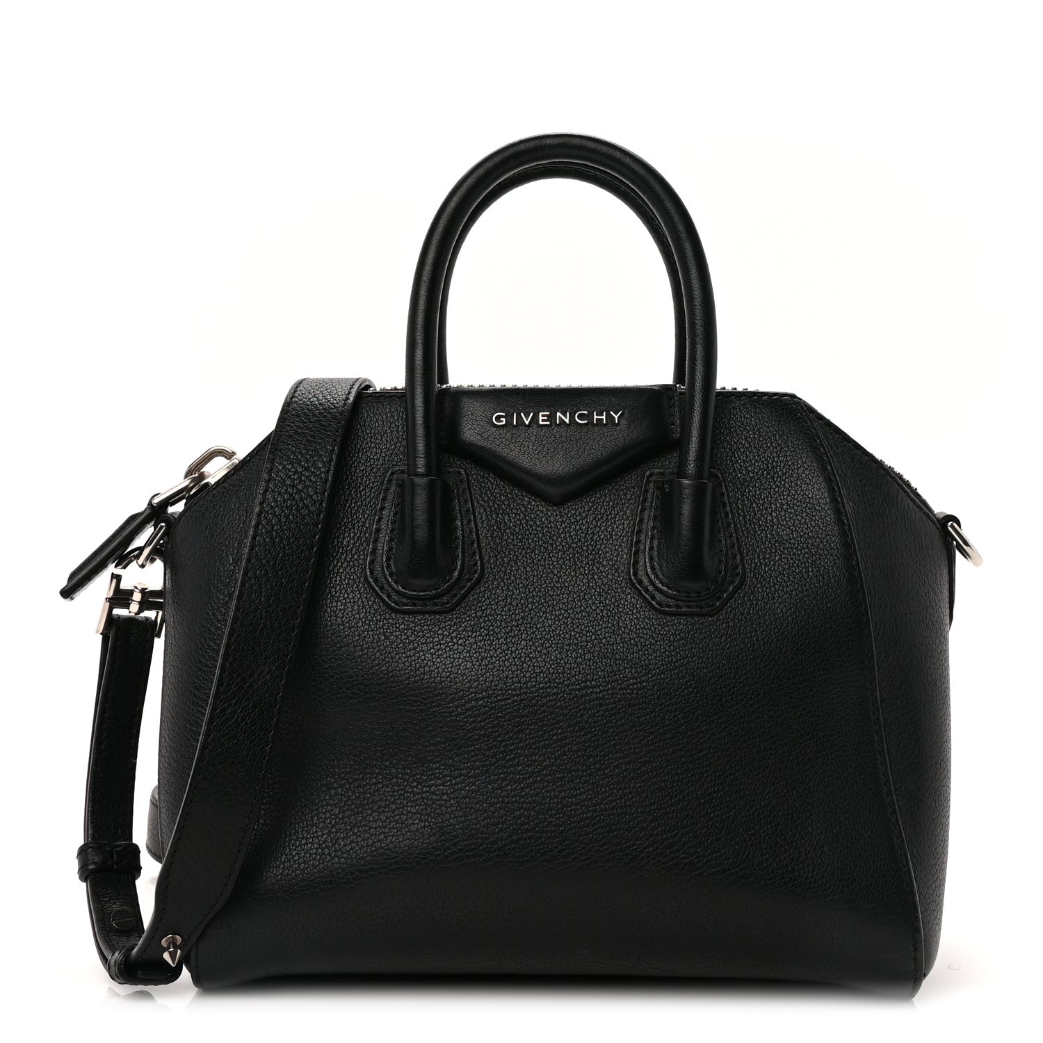Givenchy Sugar Goatskin Mini Antigona Black 1 of 8