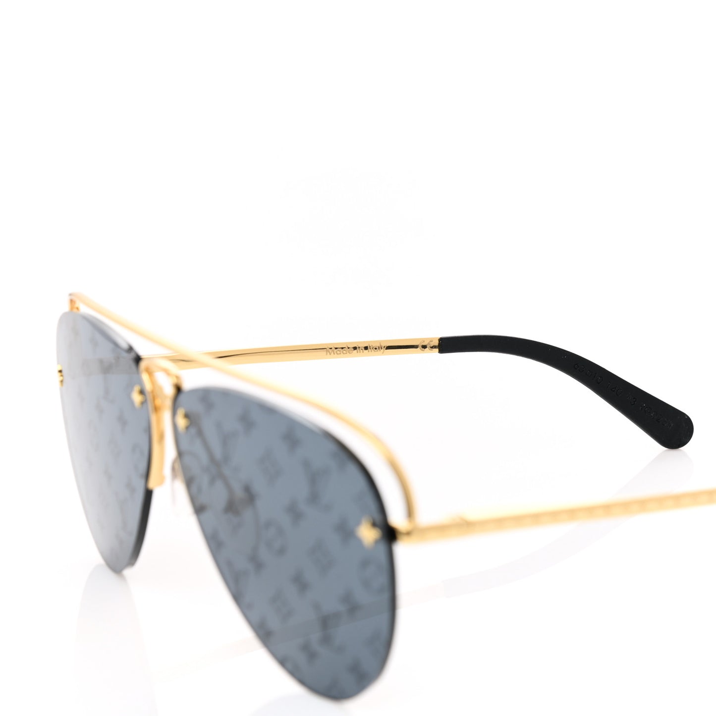 Monogram Grease Sunglasses Z1172W Gold