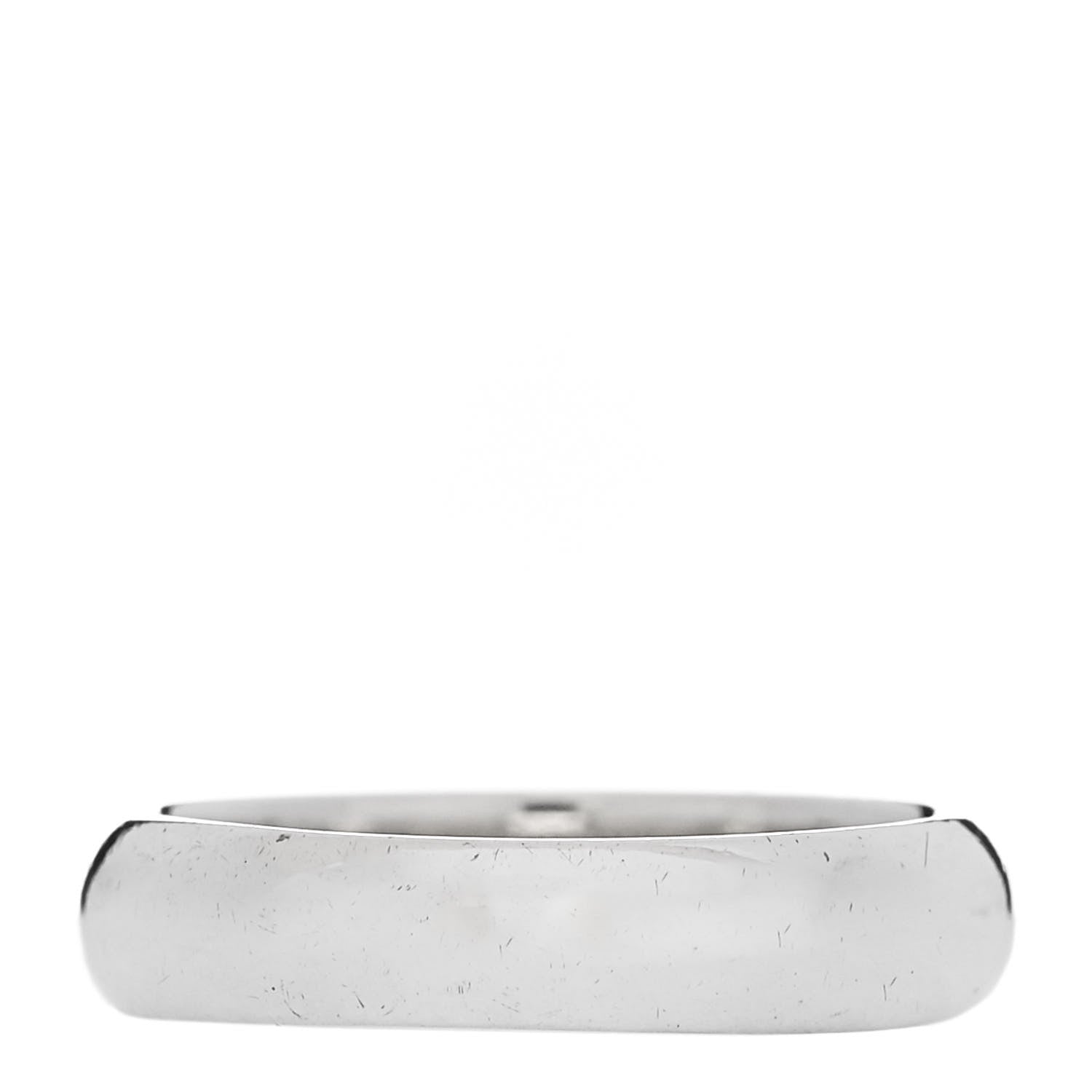 Tiffany Sterling Silver 1837 Lock Charm Ring 47 4 3 of 4