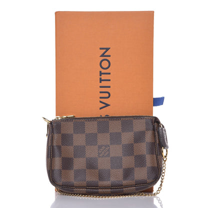 Louis Vuitton Damier Ebene Mini Pochette Accessories 8 of 8