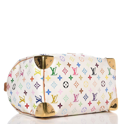 Louis Vuitton Monogram Multicolor Speedy 30 White 5 of 12