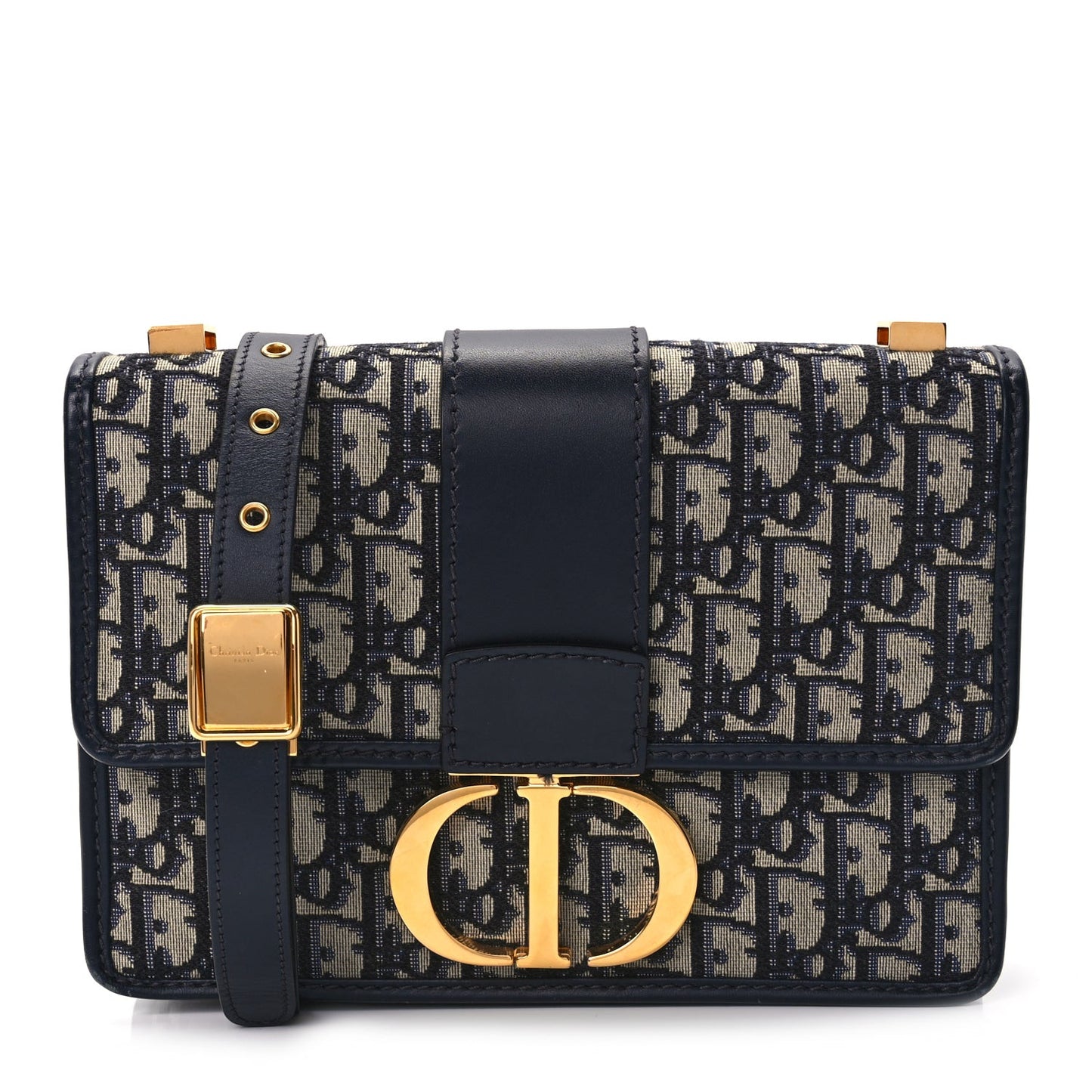 Oblique 30 Montaigne Flap Bag Blue