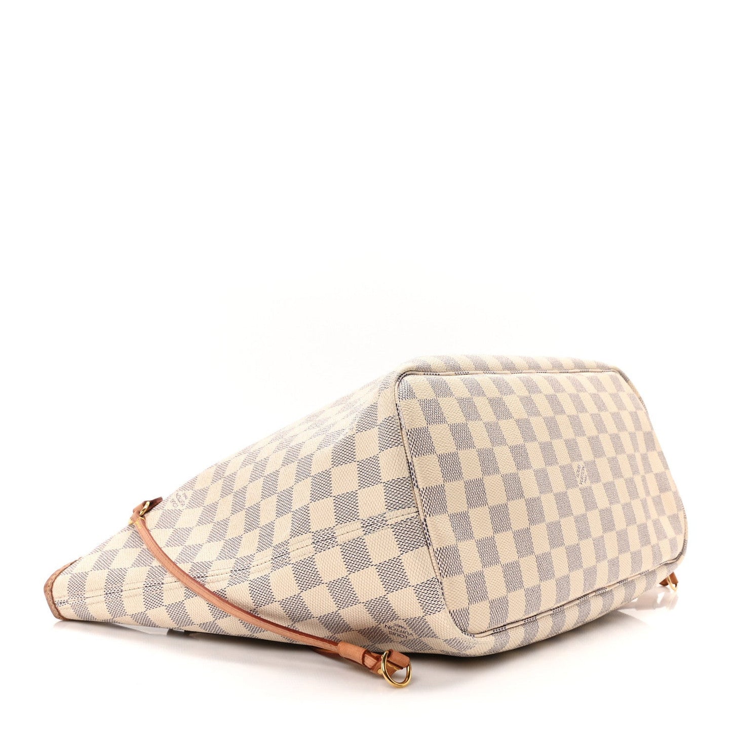 Damier Azur Neo Neverfull MM Rose Ballerine