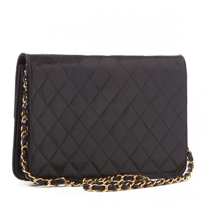 Chanel Lambskin Quilted Medium Single Flap Black 2 of 9