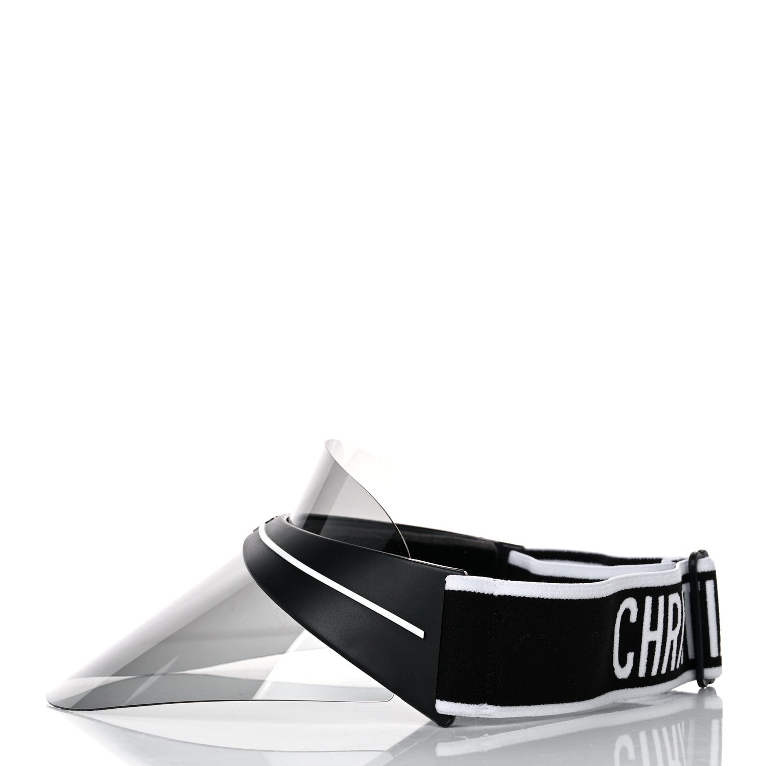 Christian Dior Mirrored DiorClub1 Sun Visor Black 2 of 6