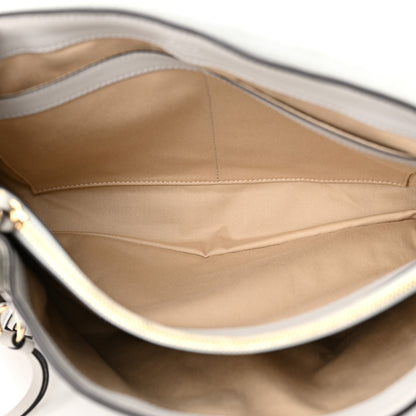 Chloe Calfskin Medium Faye Day Shoulder Bag Airy Grey 6 of 16