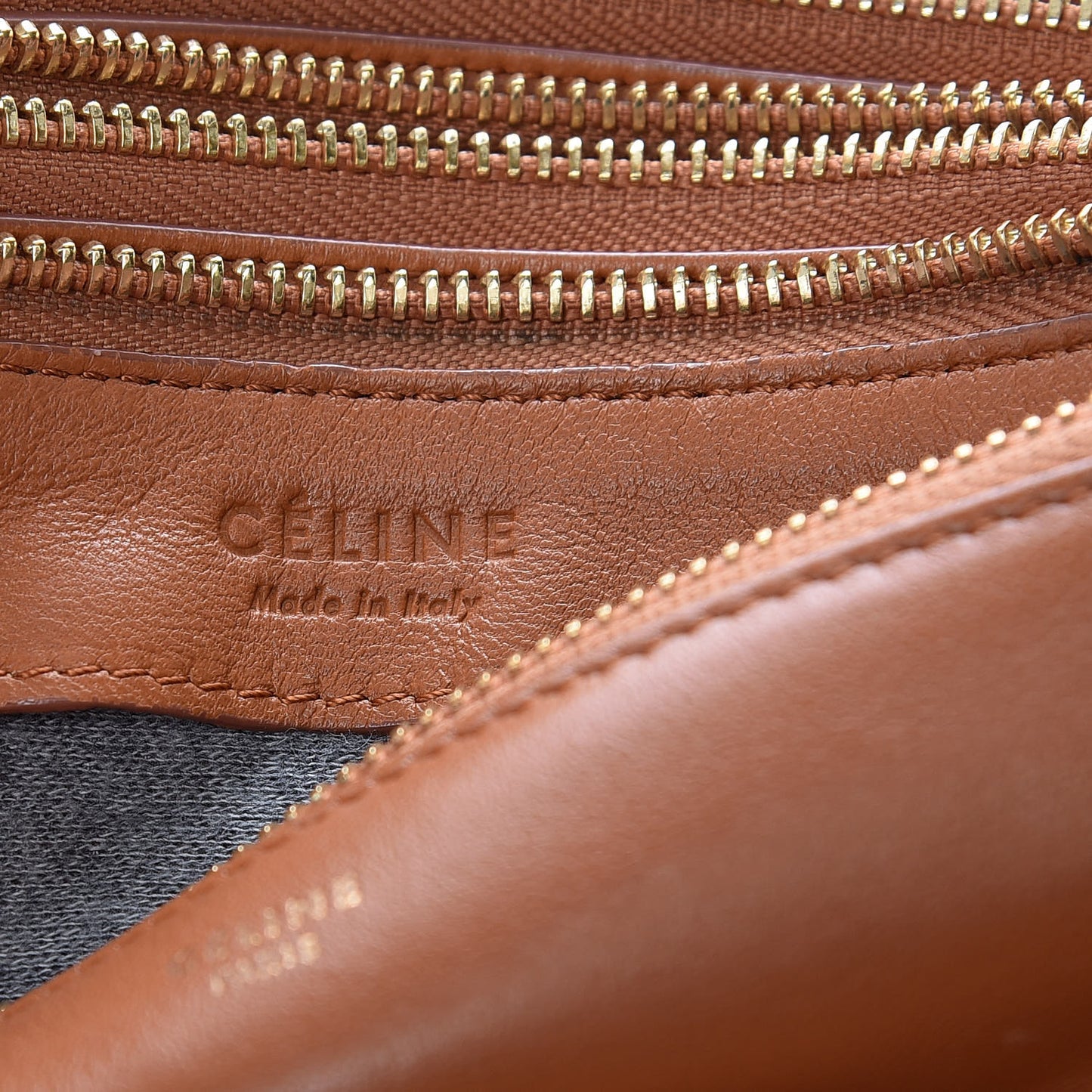 Lambskin Small Trio Crossbody Bag Tan