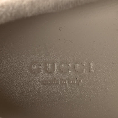 Gucci Calfskin GG Supreme Crystals Web Screener Sneakers Beige Ebony Wild Rose 4 of 9