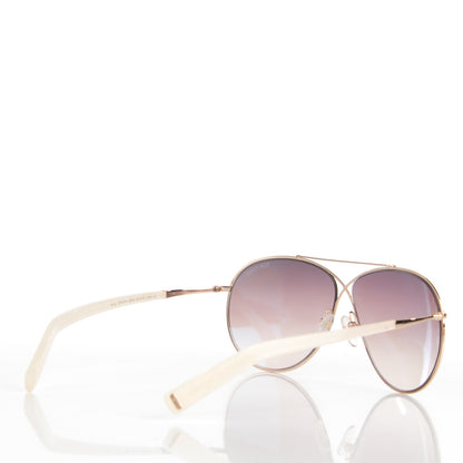 Tom Ford Eva Crossover Sunglasses TF374 Gold 2 of 7