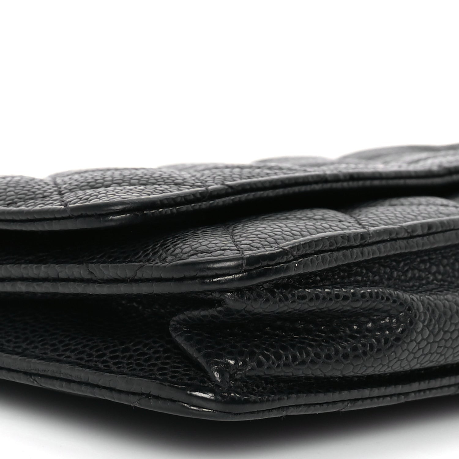 Chanel Caviar Quilted Wallet On Chain WOC Black 8 of 10