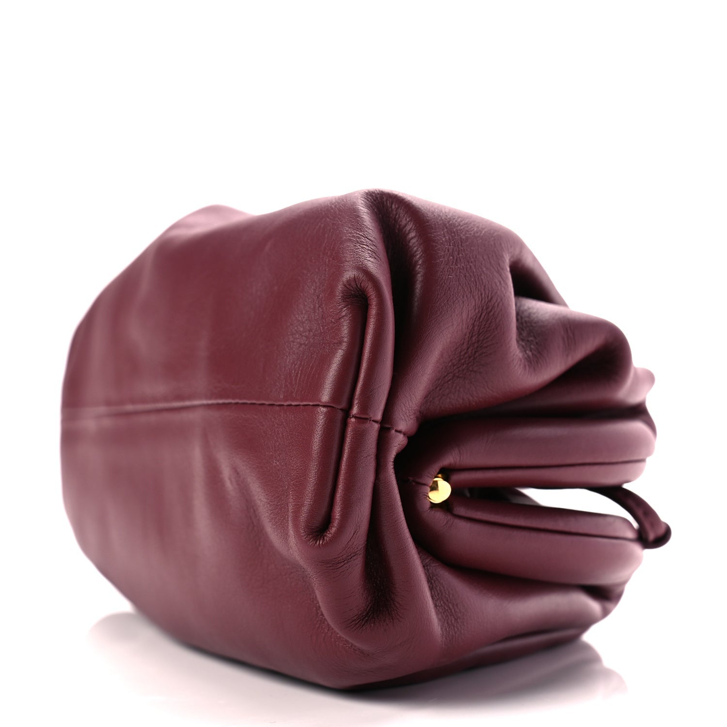 Bottega Veneta Butter Calfskin The Mini Pouch Bordeaux 9 of 9