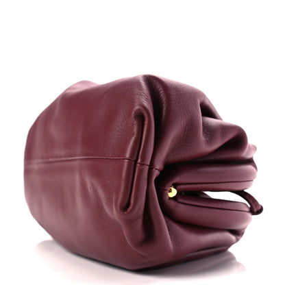 Bottega Veneta Butter Calfskin The Mini Pouch Bordeaux 9 of 9