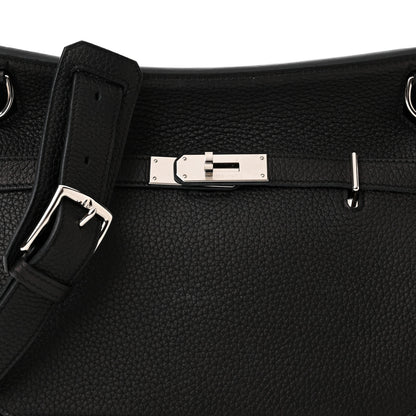 Hermes Taurillon Clemence Jypsiere 28 Black 8 of 10