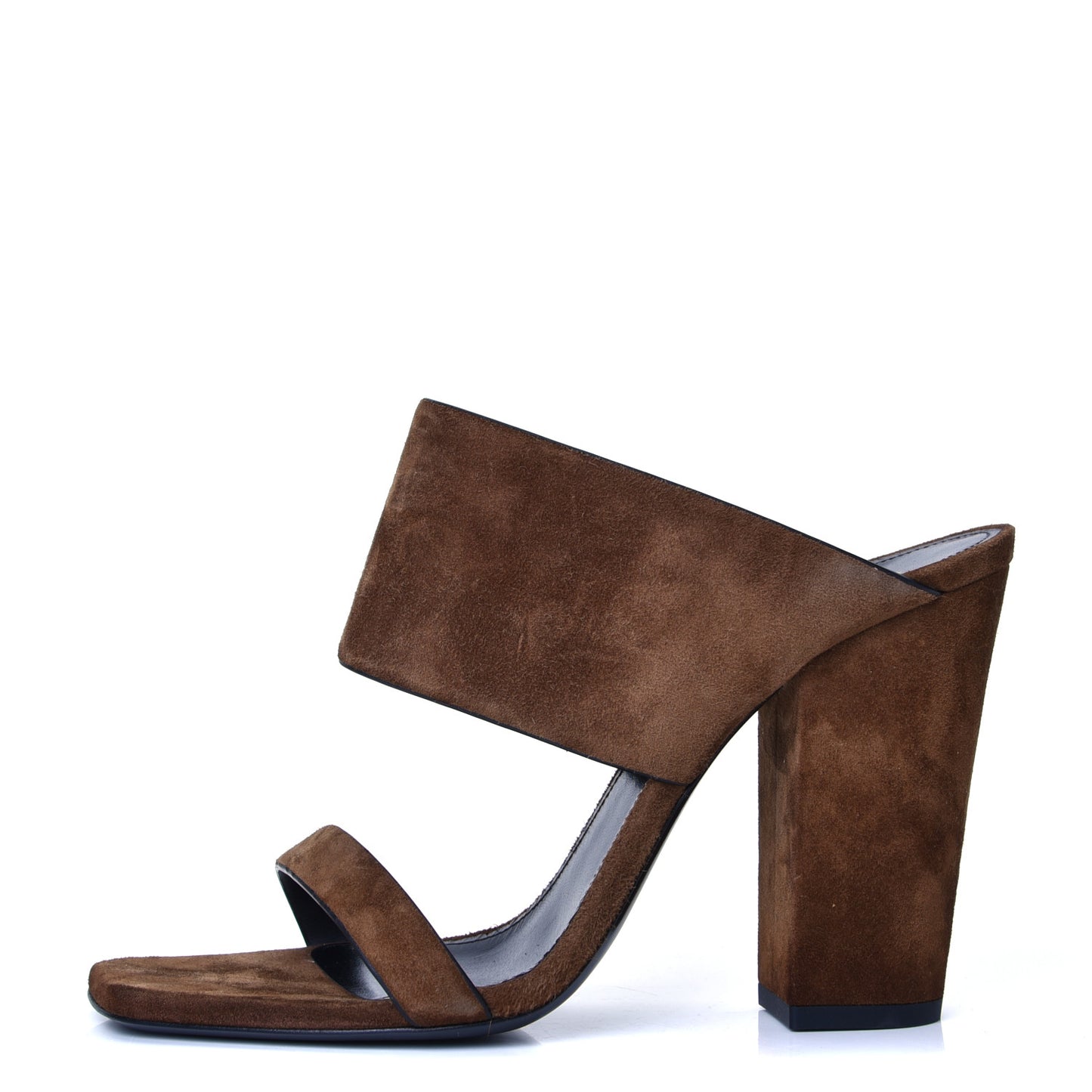 Suede Oak 100 Mule Sandals 39 Land