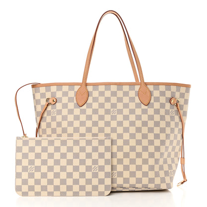 Louis Vuitton Damier Azur Neo Neverfull MM 3 of 11