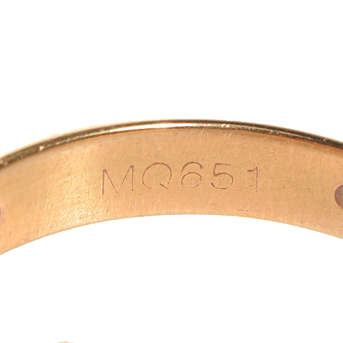 18k Yellow Gold Diamond Trinity Rolling Ring 49 5