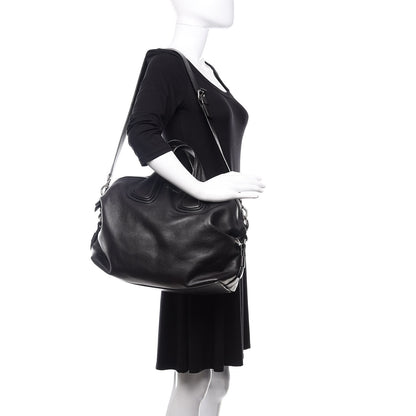 Givenchy Waxy Grained Calfskin Medium Nightingale Black 2 of 11