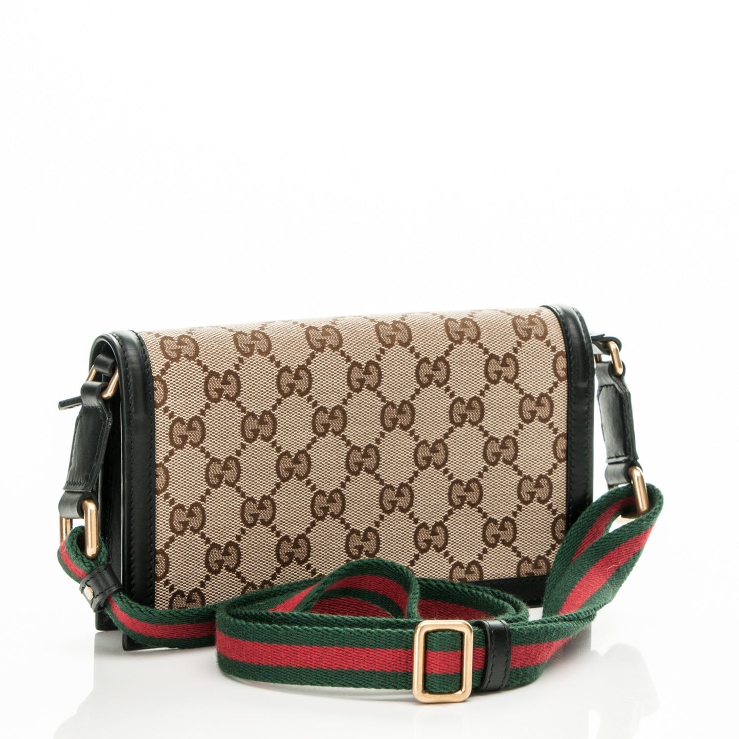 Monogram Lady Web Convertible Wallet Black