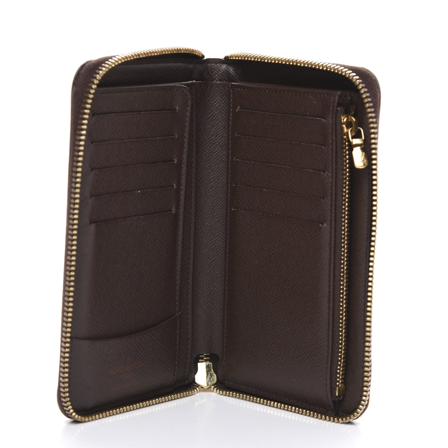 Louis Vuitton Damier Ebene Zippy Compact Wallet 5 of 8