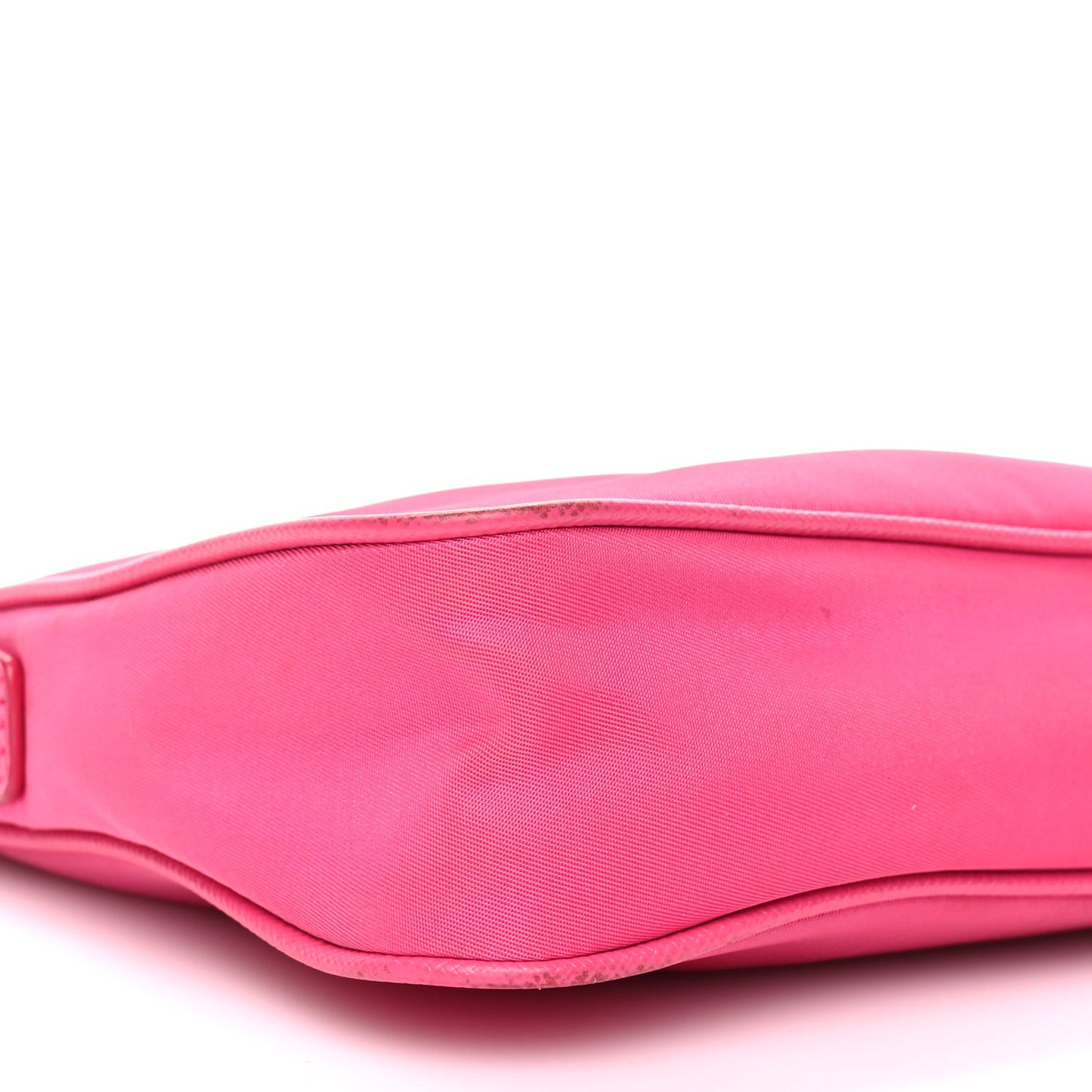 Tessuto Nylon Saffiano Crossbody Bag Fuxia