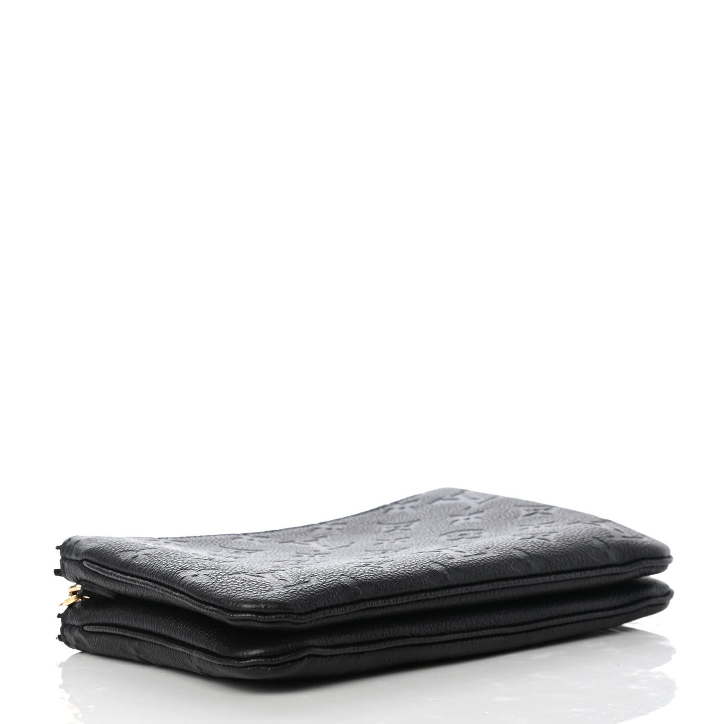 Empreinte Double Zip Pochette Black